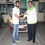 Mr. Syed Nabeel Hashmi (CEO & Chairman) awarded Suzuki 'Wagon R' to Mr. Irfan Yousuf (Deputy Manager Production).