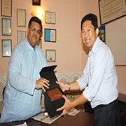 NAGASE(Thailand)Co.Ltd Visit at THERMOSOLE Industries (Pvt)Ltd.